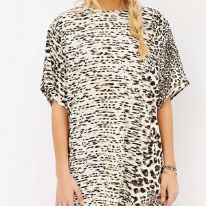Band of Gypsies shirt dress XS animal